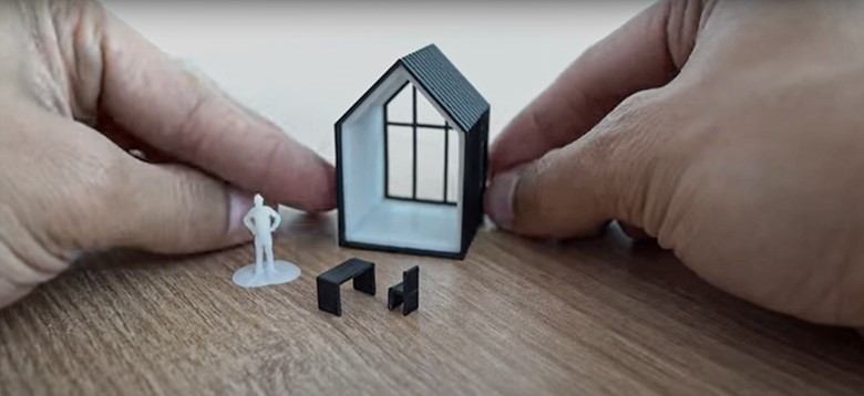 ساخت ماکت معماری توسط پرینتر سه بعدی