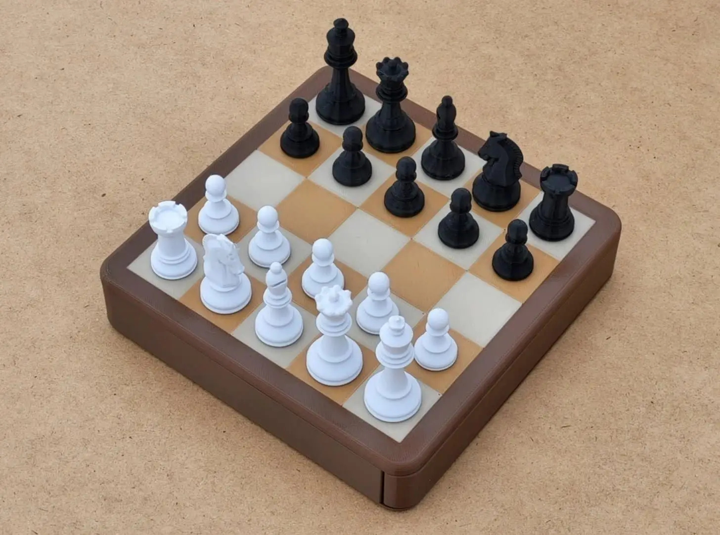 پرینت سه بعدی مینی شطرنج